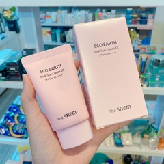 Kem Chống Nắng The SAEM ECO EARTH Pink Sun Cream mẫu mới