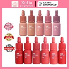 Son Kem INK VELVET PERIPERA 2023 mềm môi bền màu