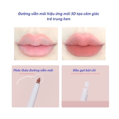 Chì Kẻ Viền Môi GOGO TALES hack dáng môi 3D tự nhiên