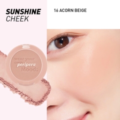 PHẤN MÁ HỒNG PERIPERA PURE BLUSHED SUNSHINE CHEEK TRANG ĐIỂM MAKEUP PERIPERA