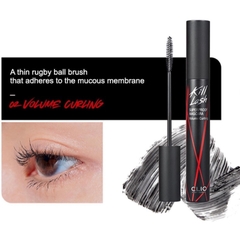 Mascara Clio Chống Nước Chuốt Mi Giữ Cong, Dài Dày Mi Chống Trôi Clio Kill Lash Superproof Mascara 7g
