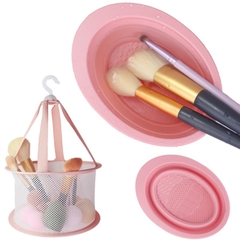 Dụng cụ vệ sinh, nước giặt cọ mút trang điểm Zulia chất liệu silicone cao cấp