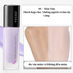 Kem Lót Trang điểm ZEESEA Kem Che Khuyết điểm Lâu Trôi Tự Nhiên