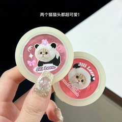 Phấn Má Hồng JILL LEEN Đơn Sắc Ánh Nhũ Mềm Mịn Tạo Khối Làm Sáng Da Màu Sắc