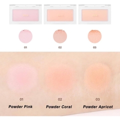 Phấn má hồng dạng phấn Bbia Ready To Wear Powder Cheek (Apricot Edition)