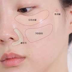 Bảng Che Khuyết Điểm Triệt Sắc 3 Ô Đa Năng The Saem Cover Perfection Triple Pot