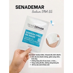 Mặt nạ Senademar DNA B5 mask giúp cấp ẩm dưỡng trắng phục hồi da hạn 2027 Hàn Quốc