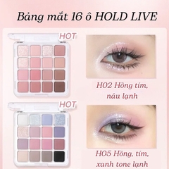 [HOLD LIVE] Bảng Phấn Mất 16 Ô HOLD LIVE Sunset Magic, Tone màu pastel, nhẹ nhàng