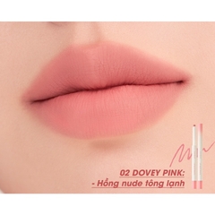 Son Bút Chì Kẻ Viền Môi ROMAND Nhung Lì, Lâu Trôi, Thiết Kế 2 Đầu Hàn Quốc Lip Mate Pencil Be OVEEER Shade - 0.5g