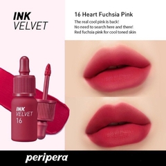 Son Kem INK VELVET PERIPERA 2023 mềm môi bền màu