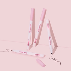 Bút Kẻ Mắt Dạ DEARMAY Crunchie kẻ mắt nước siêu mảnh thuần chay chống nước lâu trôi không lem Eyeliner 0.5g