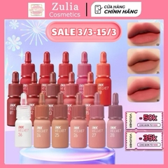 Son Kem INK VELVET PERIPERA 2023 mềm môi bền màu