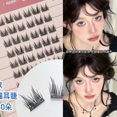 Lông Mi Giả chùm Tranci siêu đẹp kết sợi đều, lông mi cụm tự nhiên makeup chuyên nghiệp