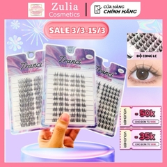 Lông Mi Giả chùm Tranci siêu đẹp kết sợi đều, lông mi cụm tự nhiên makeup chuyên nghiệp