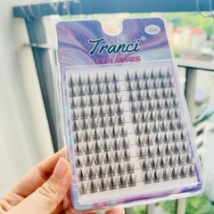 Lông Mi Giả chùm Tranci siêu đẹp kết sợi đều, lông mi cụm tự nhiên makeup chuyên nghiệp