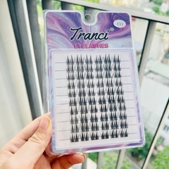Lông Mi Giả chùm Tranci siêu đẹp kết sợi đều, lông mi cụm tự nhiên makeup chuyên nghiệp