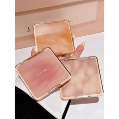 [Tặng Mút] Má Hồng JUDYDOLL 4 Ô Dạng Phấn Và Kem, Kèm Highlight Màu Tự Nhiên Dễ Dùng