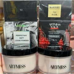 Phấn phủ bột ARTMISS transparent matte powder trang điểm kiểm soát dầu 24h 30g makeup chuyên nghiệp
