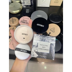 Phấn phủ bột ARTMISS transparent matte powder trang điểm kiểm soát dầu 24h 30g makeup chuyên nghiệp