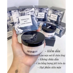 Phấn phủ bột ARTMISS transparent matte powder trang điểm kiểm soát dầu 24h 30g makeup chuyên nghiệp