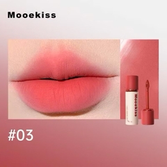 (Nắp đen) Son Kem Nhung Lỳ Mooekiss Velvet Lip Mud mịn môi 3g