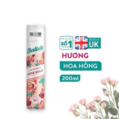 Dầu Gội Khô Batiste Dry Sampoo Giúp Tóc Bồng Bềnh 200ml Hết Ngứa, Hết Bết Dính Tóc Bồng Bềnh Tức Thì