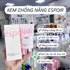 Kem Chống Nắng Nâng Tone Espoir Water Splash Cica Tone Up Sun Cream SPF50+ PA++++