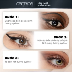 Chì kẻ mắt Catrice Kohl Kajal trắng đen chuyên kẻ viền mắt makeup chính hãng