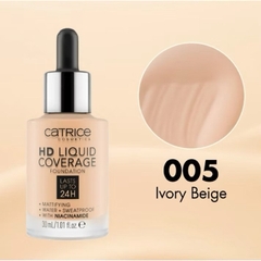 Kem nền Catrice 24h hàng chuẩn ( che khuyết điểm cực tốt )
