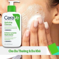[HÀNG CÔNG TY] Sữa Rửa Mặt CERAVE Sạch Sâu, Dưỡng Ẩm, Tẩy Da Chết Dịu Nhẹ Cerave Developed Foaming Cleanser
