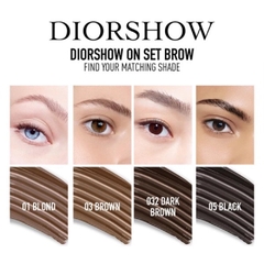 Mascara mày Nongchat Browit Setting Eyebrow chuốt định hình lông mày đầu nhỏ không lem không trôi