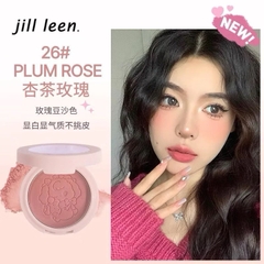 Phấn Má Hồng JILL LEEN Đơn Sắc Ánh Nhũ Mềm Mịn Tạo Khối Làm Sáng Da Màu Sắc