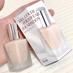 [Clio] KEM NỀN CHO DA DẦU CLIO KILL COVER FOUNWEAR FOUNDATION 13 Gam