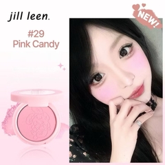 Phấn Má Hồng JILL LEEN Đơn Sắc Ánh Nhũ Mềm Mịn Tạo Khối Làm Sáng Da Màu Sắc