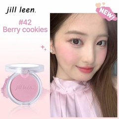 Phấn Má Hồng JILL LEEN Đơn Sắc Ánh Nhũ Mềm Mịn Tạo Khối Làm Sáng Da Màu Sắc