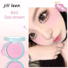Phấn Má Hồng JILL LEEN Đơn Sắc Ánh Nhũ Mềm Mịn Tạo Khối Làm Sáng Da Màu Sắc