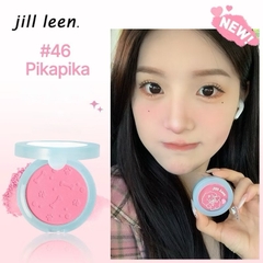 Phấn Má Hồng JILL LEEN Đơn Sắc Ánh Nhũ Mềm Mịn Tạo Khối Làm Sáng Da Màu Sắc