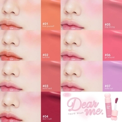 [4U2] Má Hồng Kem 4U2 Dạng Lỏng Nắp Trái Tim Xinh xắn Dear Me Liquid Blush (3.7g)