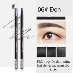 Chì xé kẻ mày Haozhuang cứng phẩy sợi Eyebrow Pencil sắc nét chuyên dùng cho Makeup trang điểm