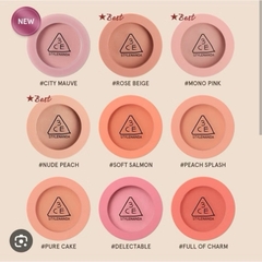 [VỎ MỚI] Phấn Má Hồng 3CE Mood Recipe Face Blush [Nude Peach- Mono Pink- Rose Beige- Full Off Charm-Kinda Shy]