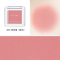 [JUDYDOLL] Phấn má hồng đơn sắc Judydoll Pretty Blush Powder Tự nhiên Phấn mịn Lên màu tốt 2g