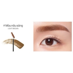 Mascara Mày Klavuu chuốt lông mày đầu nhỏ tự nhiên cao cấp chính hãng gồm 2 màu