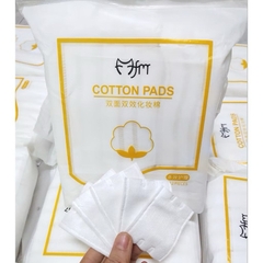 Bông tẩy trang 3 lớp Cotton Pads Túi 222 miếng nội địa Trung (Bịch vàng)