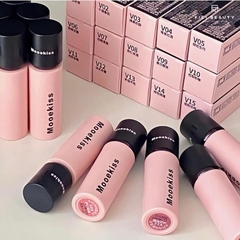 (Nắp đen) Son Kem Nhung Lỳ Mooekiss Velvet Lip Mud mịn môi 3g