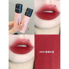 (Nắp đen) Son Kem Nhung Lỳ Mooekiss Velvet Lip Mud mịn môi 3g