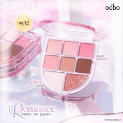 [ODBO] Bảng Phấn mắt 8 Ô Odbo Romance Mood Eye Palette OD2023 Thái Lan