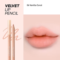 [CLIO] Chì Kẻ Viền Môi Clio Velvet Lip Pencil siêu mịn [ Kèm Gọt Bút ]