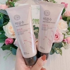 Sữa rửa mặt gạo giúp dưỡng trắng da The Faceshop Rice Water Bright Facial Foaming Cleanser 150ml