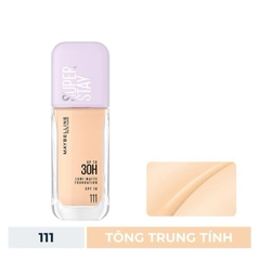 Kem Nền Bắt Sáng Maybelline Superstay Lumi Matte 30H 35ml Nắp Tím
