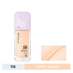 Kem Nền Bắt Sáng Maybelline Superstay Lumi Matte 30H 35ml Nắp Tím